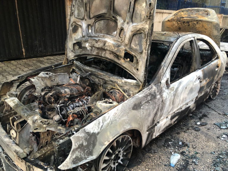 إحتراق سيارة في طرابلس والنيران تطال أخرى