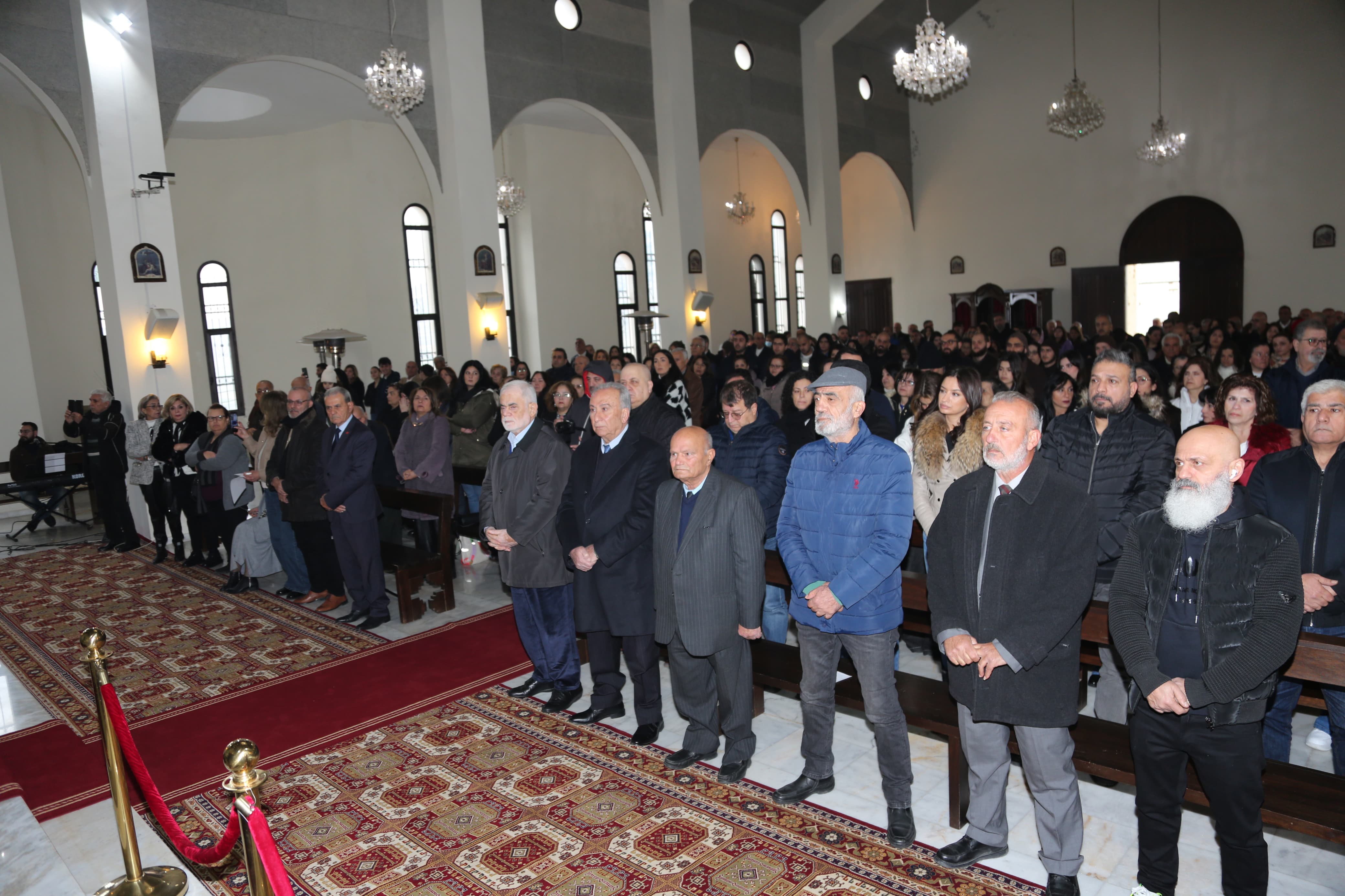 قرية الجرمق الجنوبية أحيت عيد القديس مارون 