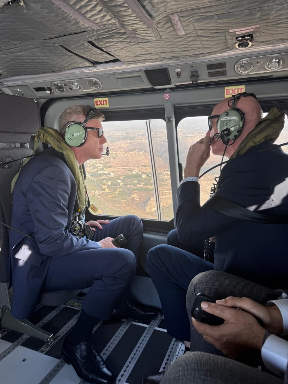 رجي يزور قيادة اليونيفل في الناقورة ويجول على القرى الحدودية