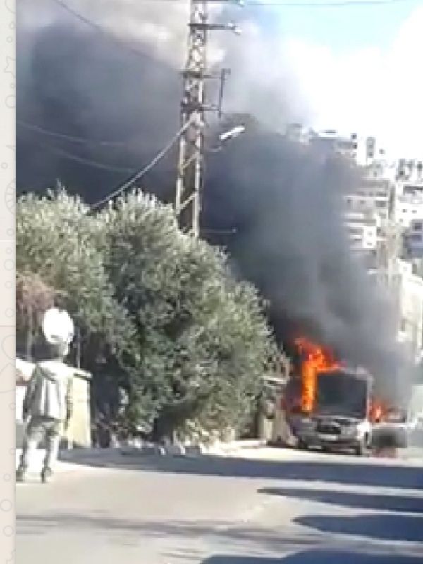 الجنوب برس: اخماد حريق شب داخل سيارة في بلدة الصرفند-