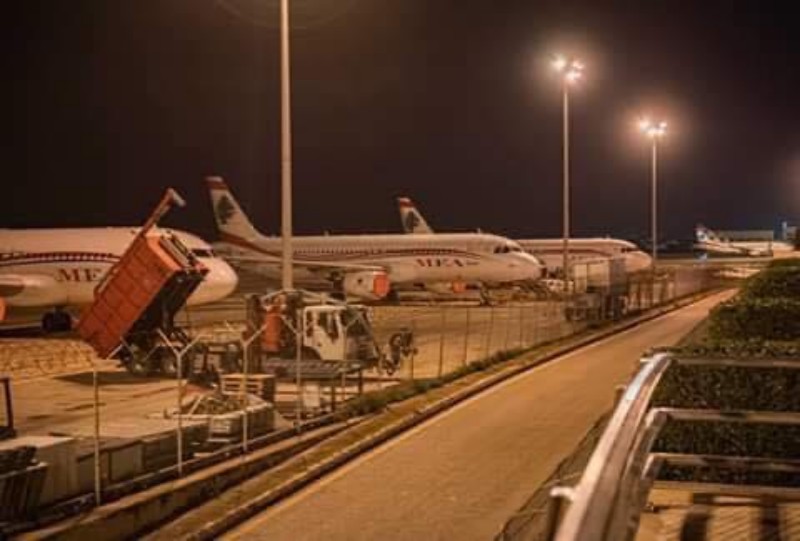 بالصور المحزنة: كورونا يقفل مطار بيروت الدولي ???? عدسة المصور نبيل اسماعيل