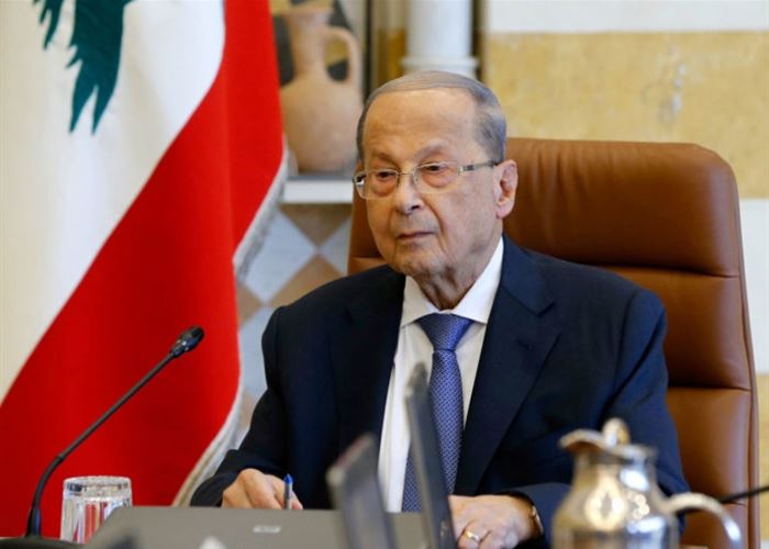 الرئيس اللبناني ميشال عون في مقابلة مع 
