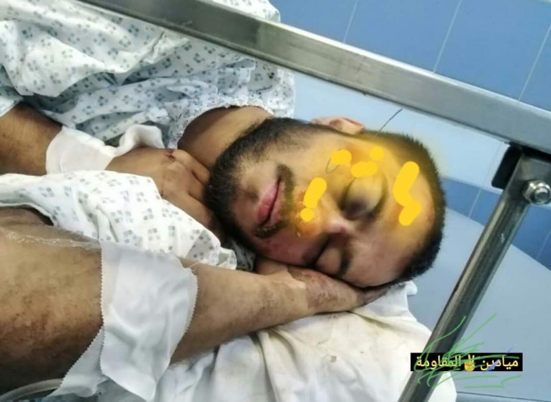 *شاب عامل حادث و موجود بمستشفى بهمن ليس معه هوية الرجاء ممن يتعرف عليه الاتصال باهله*