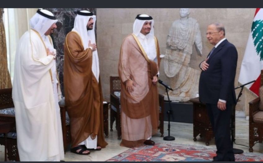 وزير خارجية قطر يزور بيروت للقاء عون ومسؤولين لبنانيين