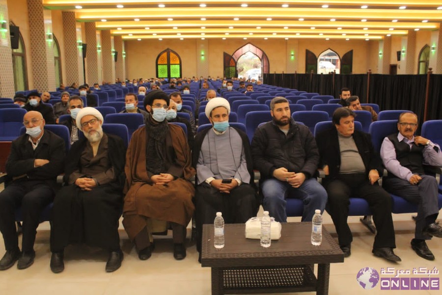 حفل تأبين عدد من الراحلين في مجمع الإمام الحسين( ع)- في بلدة معركة