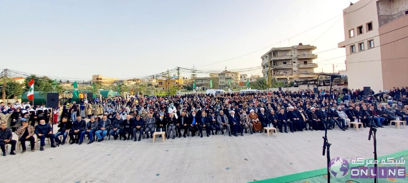 بالصور:في يوم الوفاء للقادة الش☀️داء،  كشافة الرسالة الاسلامية/ الفوج الحسيني الاول تحيي ذكرى تفجير حسينية بلدة معركة بمسيرة كشفية في البلدة.