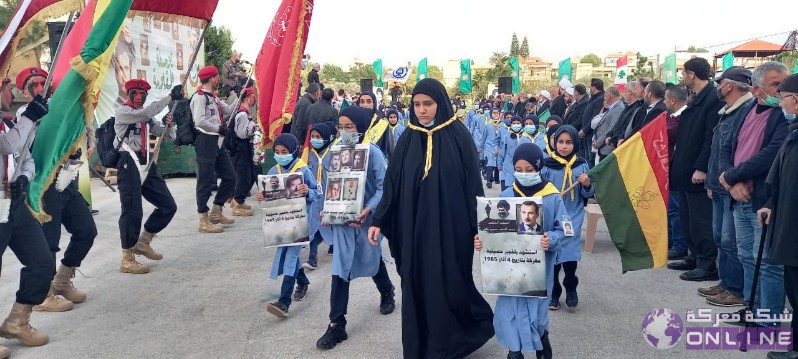 بالصور:في يوم الوفاء للقادة الش☀️داء،  كشافة الرسالة الاسلامية/ الفوج الحسيني الاول تحيي ذكرى تفجير حسينية بلدة معركة بمسيرة كشفية في البلدة.