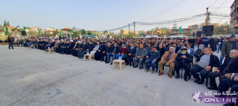 بالصور:في يوم الوفاء للقادة الش☀️داء،  كشافة الرسالة الاسلامية/ الفوج الحسيني الاول تحيي ذكرى تفجير حسينية بلدة معركة بمسيرة كشفية في البلدة.