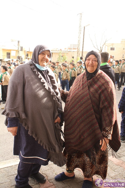 بالصور:في يوم الوفاء للقادة الش☀️داء،  كشافة الرسالة الاسلامية/ الفوج الحسيني الاول تحيي ذكرى تفجير حسينية بلدة معركة بمسيرة كشفية في البلدة.