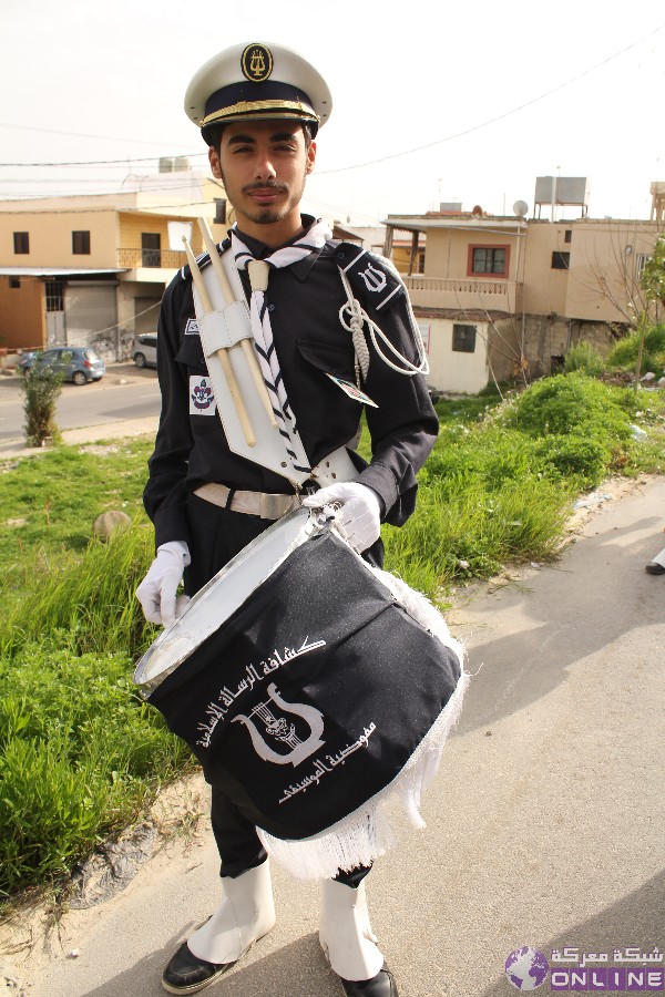 بالصور:في يوم الوفاء للقادة الش☀️داء،  كشافة الرسالة الاسلامية/ الفوج الحسيني الاول تحيي ذكرى تفجير حسينية بلدة معركة بمسيرة كشفية في البلدة.