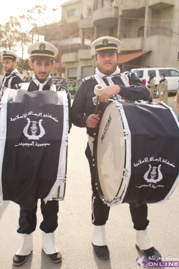 بالصور:في يوم الوفاء للقادة الش☀️داء،  كشافة الرسالة الاسلامية/ الفوج الحسيني الاول تحيي ذكرى تفجير حسينية بلدة معركة بمسيرة كشفية في البلدة.