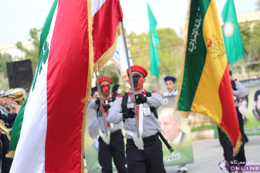 بالصور:في يوم الوفاء للقادة الش☀️داء،  كشافة الرسالة الاسلامية/ الفوج الحسيني الاول تحيي ذكرى تفجير حسينية بلدة معركة بمسيرة كشفية في البلدة.