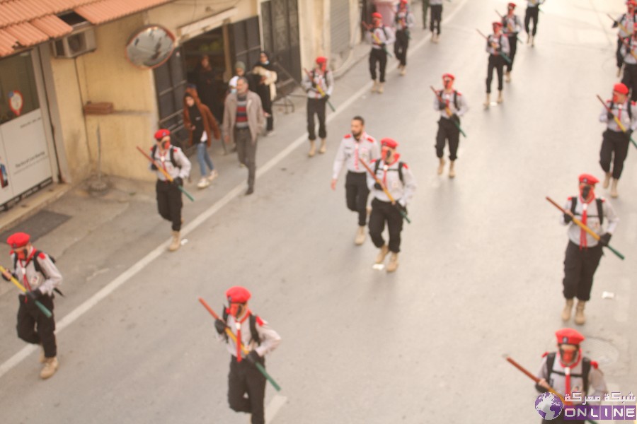 بالصور:في يوم الوفاء للقادة الش☀️داء،  كشافة الرسالة الاسلامية/ الفوج الحسيني الاول تحيي ذكرى تفجير حسينية بلدة معركة بمسيرة كشفية في البلدة.