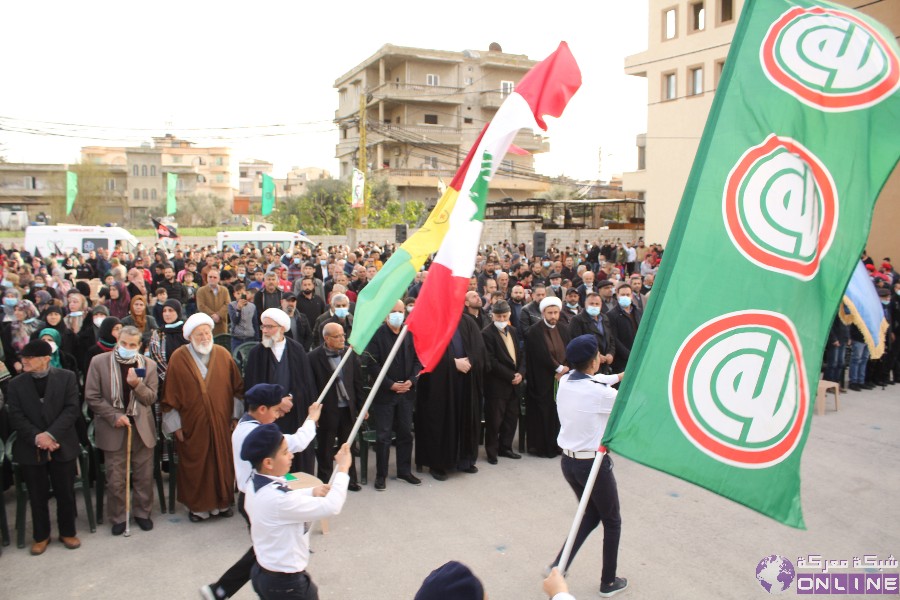 بالصور:في يوم الوفاء للقادة الش☀️داء،  كشافة الرسالة الاسلامية/ الفوج الحسيني الاول تحيي ذكرى تفجير حسينية بلدة معركة بمسيرة كشفية في البلدة.