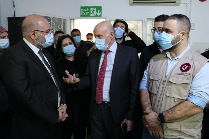 وزير الصحة متفقداً مركز عامل للرعاية الصحية الأولية في البازورية: لتكن عامل قدوة للمؤسسات الإنسانية الوطنية