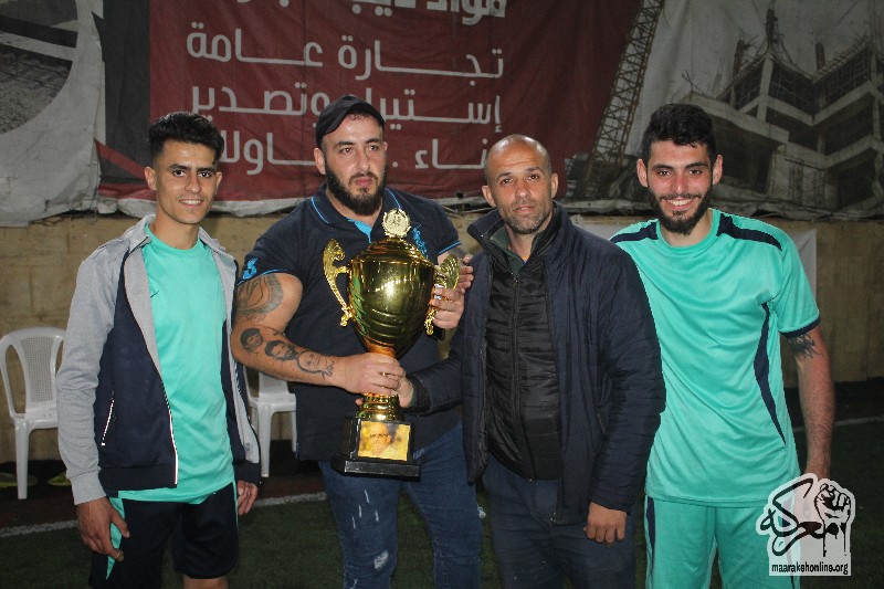 بالصور..ختام دورة المرحوم ابو حسن الحج 2022 وبرعاية السيد اسماعيل روميه لعبت المباراة النهائيه.