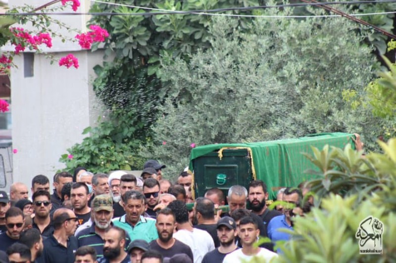 بالصور:وداع حزين ومؤثر لفقيد الشباب    حسن الحاج في بلدته معركة 