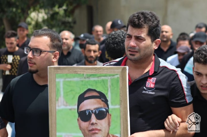 بالصور:وداع حزين ومؤثر لفقيد الشباب    حسن الحاج في بلدته معركة 