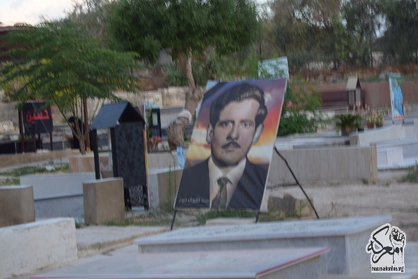 بالصور:تأبين حاشد في ذكرى ثالث لفقيد  الشباب حسن شفيق الحاج - موقع معركة اونلاين