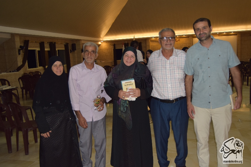 بالصور:تكريم الميرزا  الشيخ الفاضل علي  طراد في معركة  لمناسبة تقديمه كتابيه