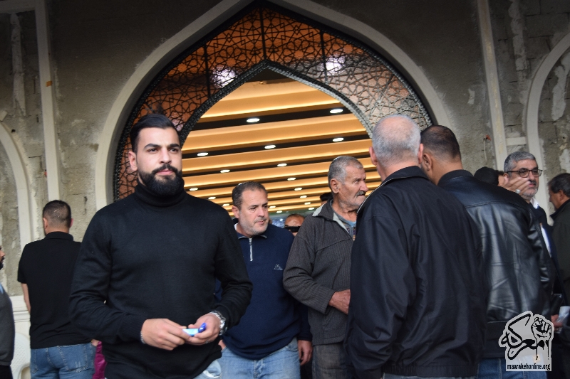 حفل تأبين فقيد الجهاد عضو مجلس بلدية مجلس بلدية معركة المرحوم أبو عباس زيدان