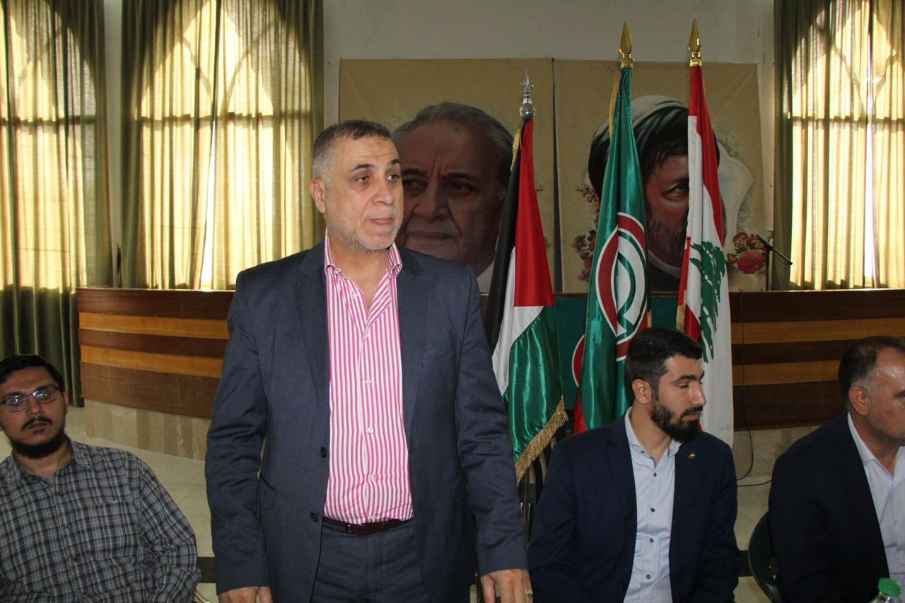 لقاء وطني لبناني فلسطيني جامع في مقر حركة امل في مدينة صور- جنوب لبنان