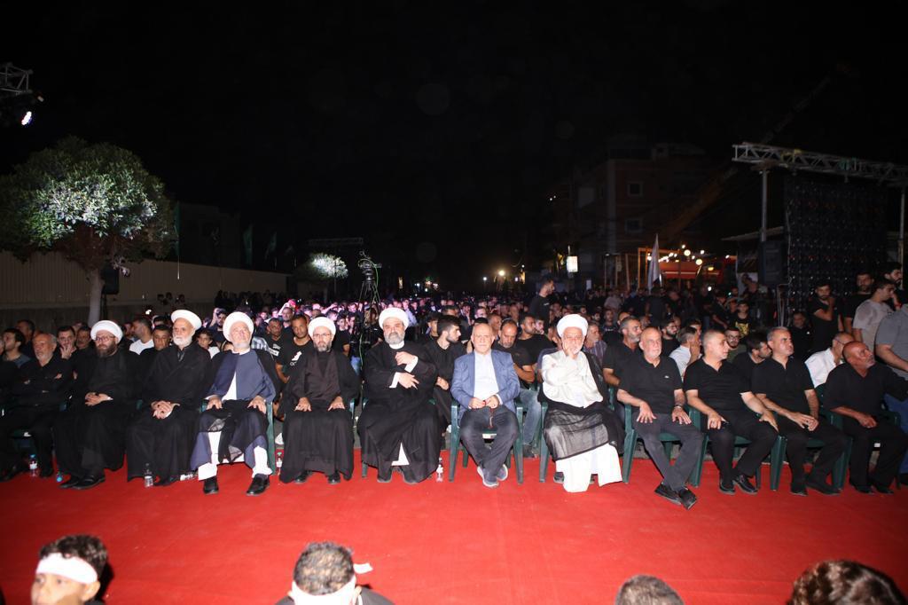 آلاف الحسينيين والزينبيات يشاركون في إطلاق راية المشاية من مدينة صور*