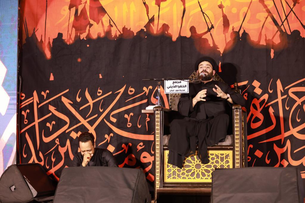 آلاف الحسينيين والزينبيات يشاركون في إطلاق راية المشاية من مدينة صور*