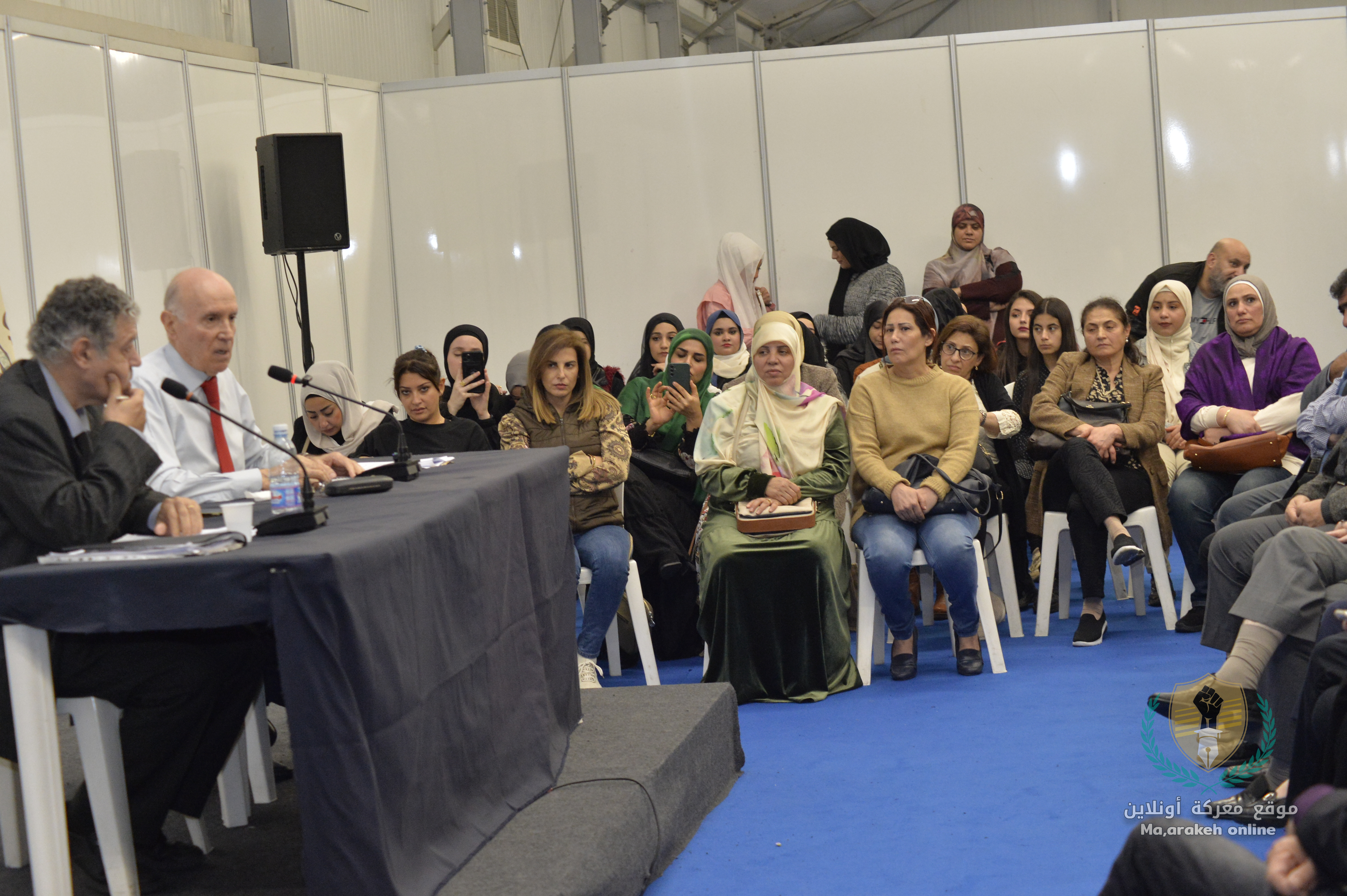 ندوة حول تجربة المنظمات الإنسانية: مؤسسة عامل الدولية أنموذجاً في معرض بيروت للكتاب