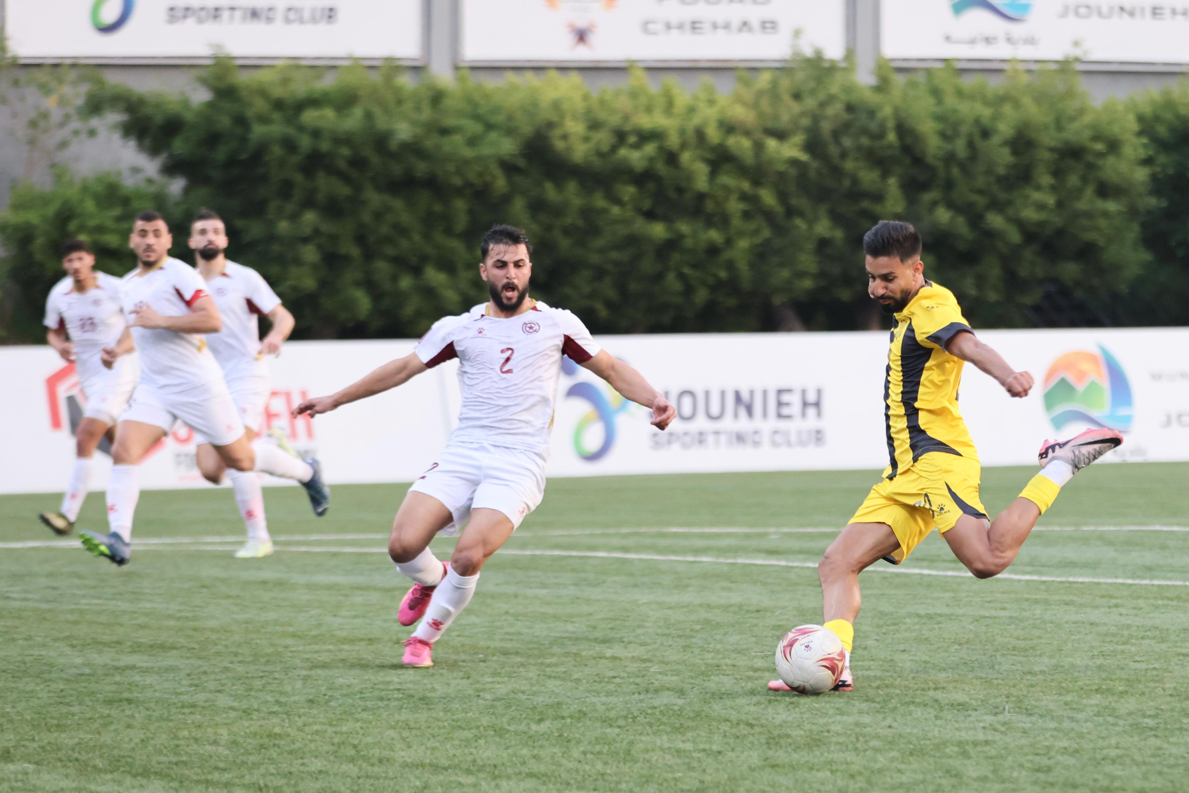 بالصور:فوز العهد على النجمة في استئناف الدوري اللبناني