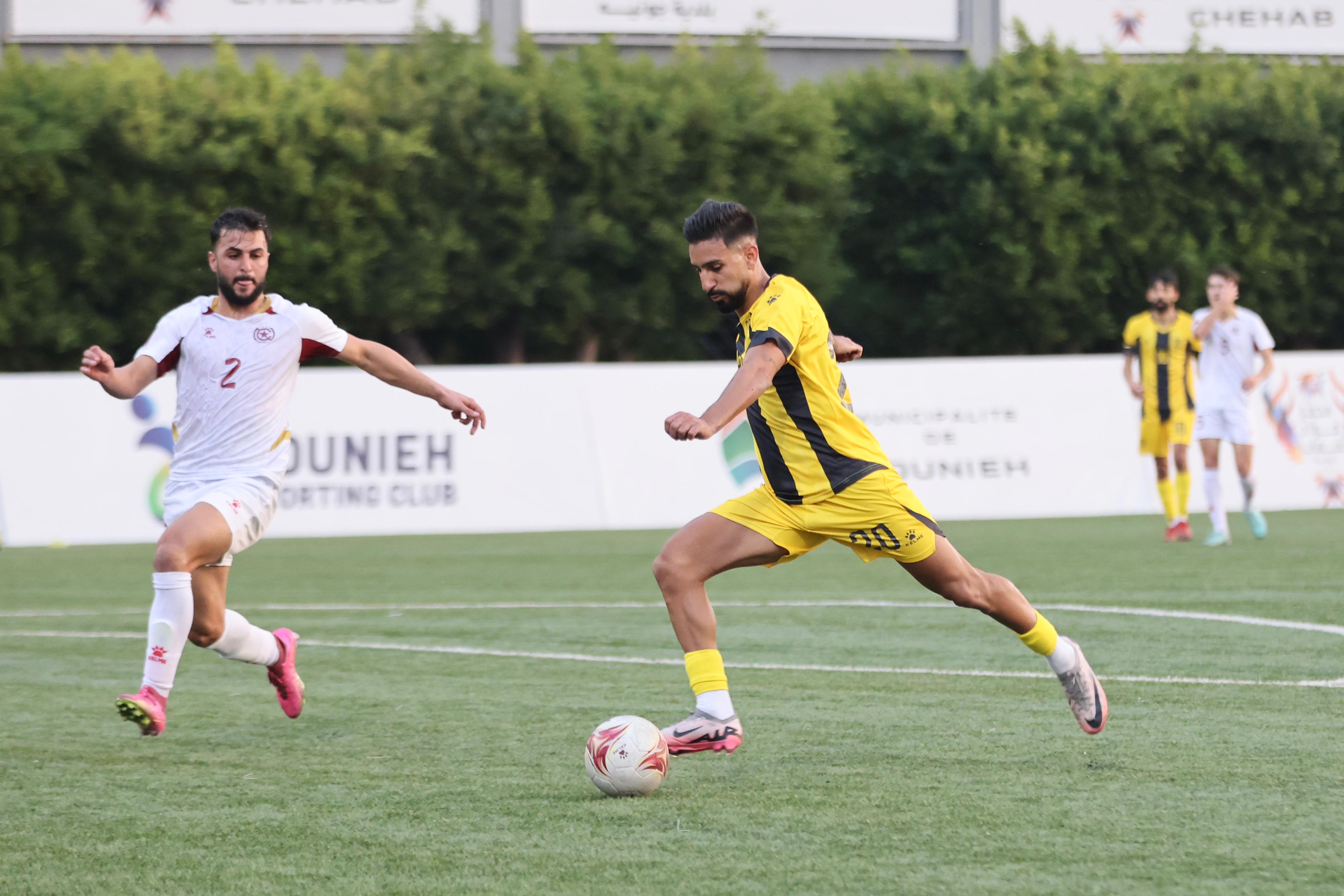 بالصور:فوز العهد على النجمة في استئناف الدوري اللبناني