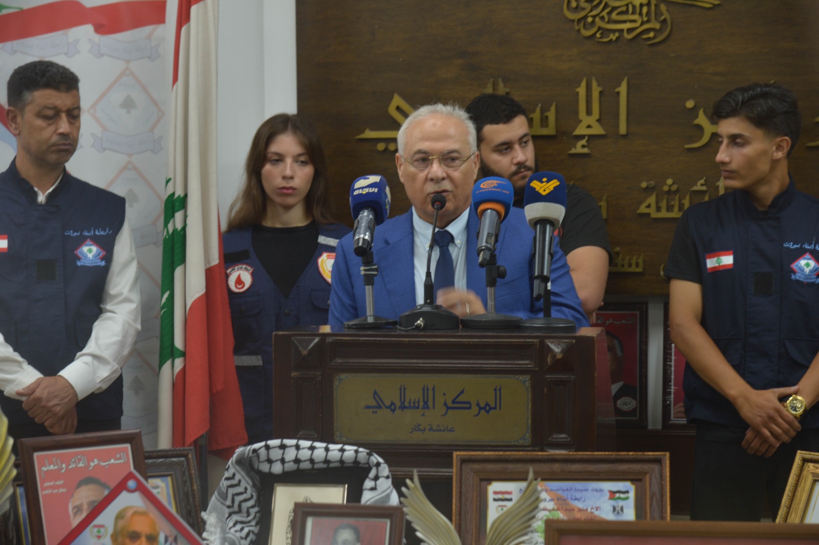 بيروت إحتفلت بذكرى 23 يوليو وتكريم المناضل العربي الناصري البيروتي منير كنيعو رئيس الدفاع المدني الشعبي.