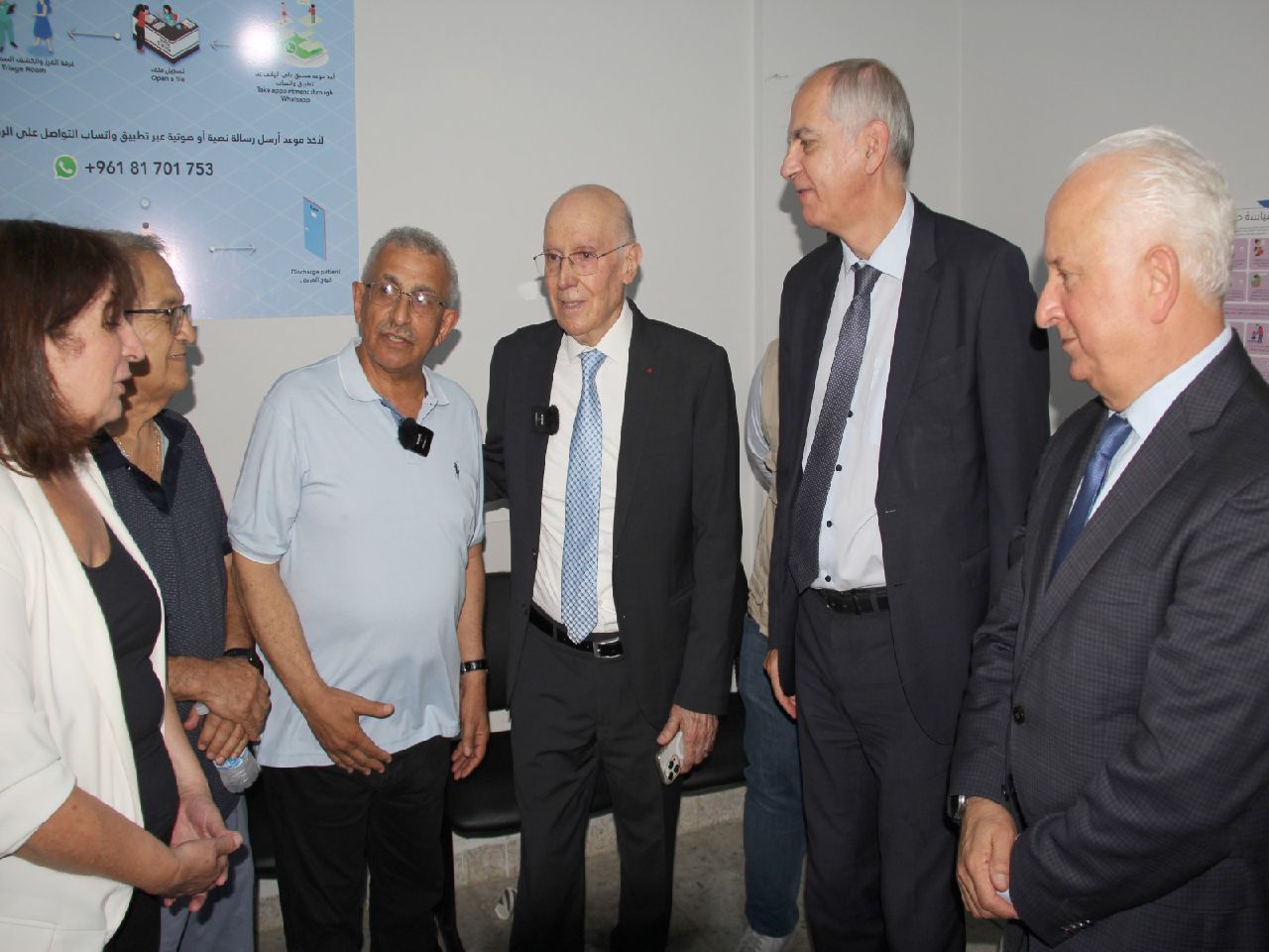 سفير فرنسا زار المركز الجديد لمؤسسة عامل الدولية في صيدا