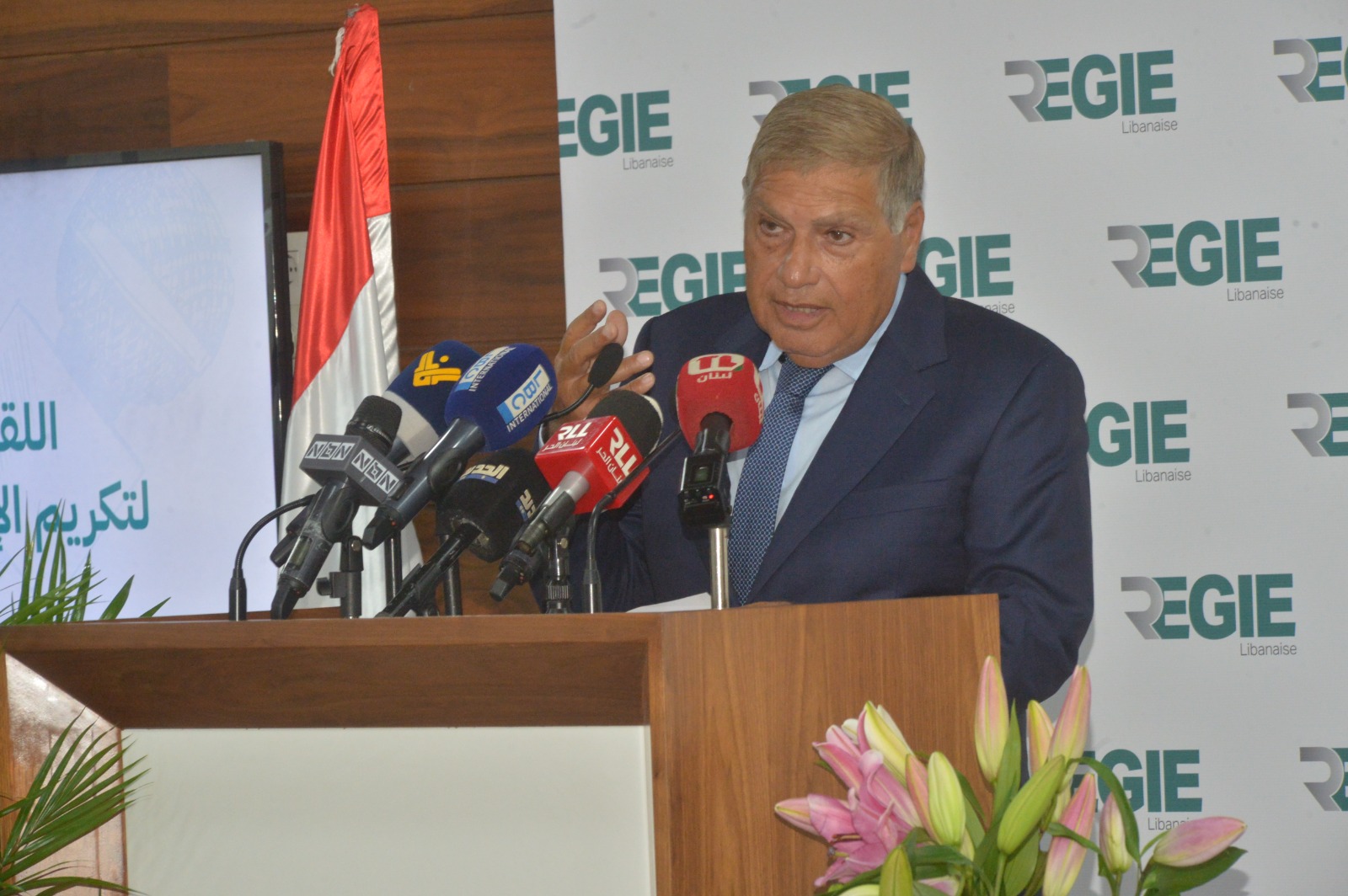 سقلاوي في لقاء مع الإعلاميين في العيد التسعين لـالريجي