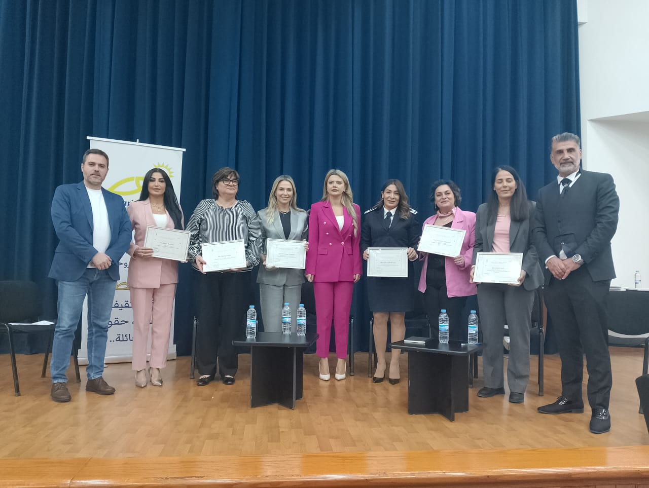 مؤتمر لمريم تي في عن صحة المرأة الجسدية والنفسية ودروع تكريمية لمرقص وفلحه وفاعليات