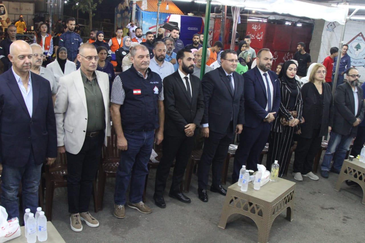 هيئة الخدمات الطبية للإسعاف والإغاثة أقامت حفل تخريج دفعة من متطوعين مجموعة ل بيروت الإجتماعية