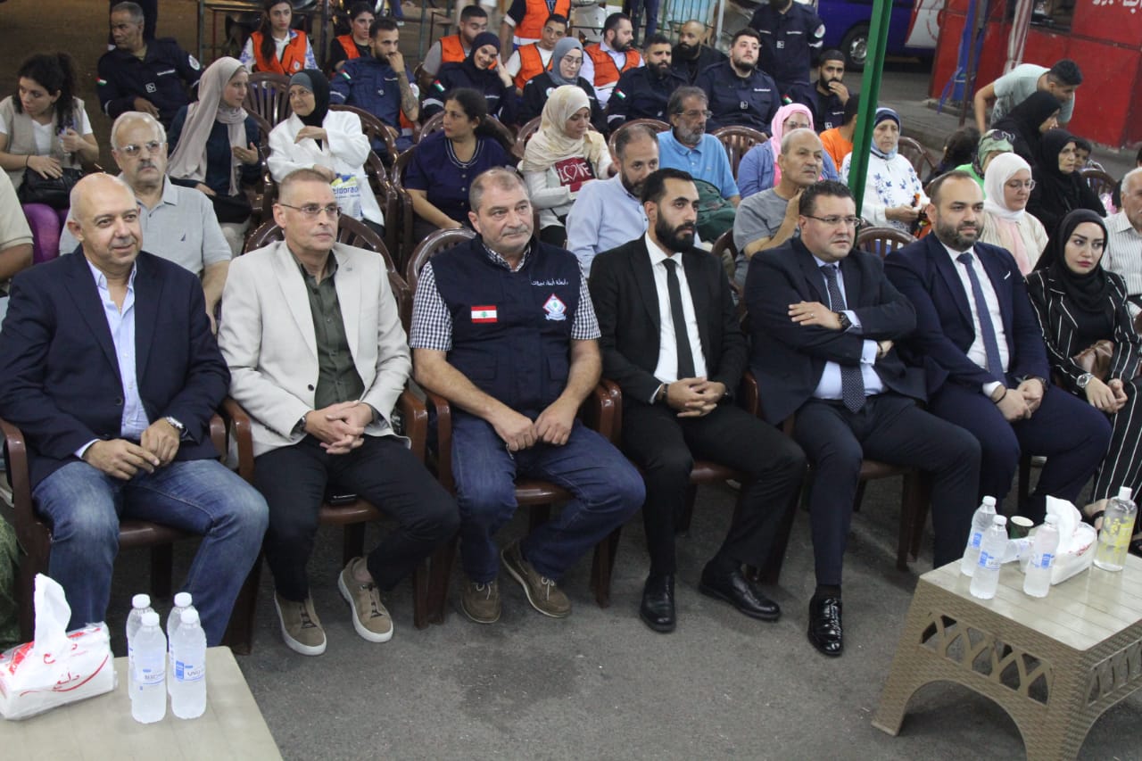 هيئة الخدمات الطبية للإسعاف والإغاثة أقامت حفل تخريج دفعة من متطوعين مجموعة ل بيروت الإجتماعية