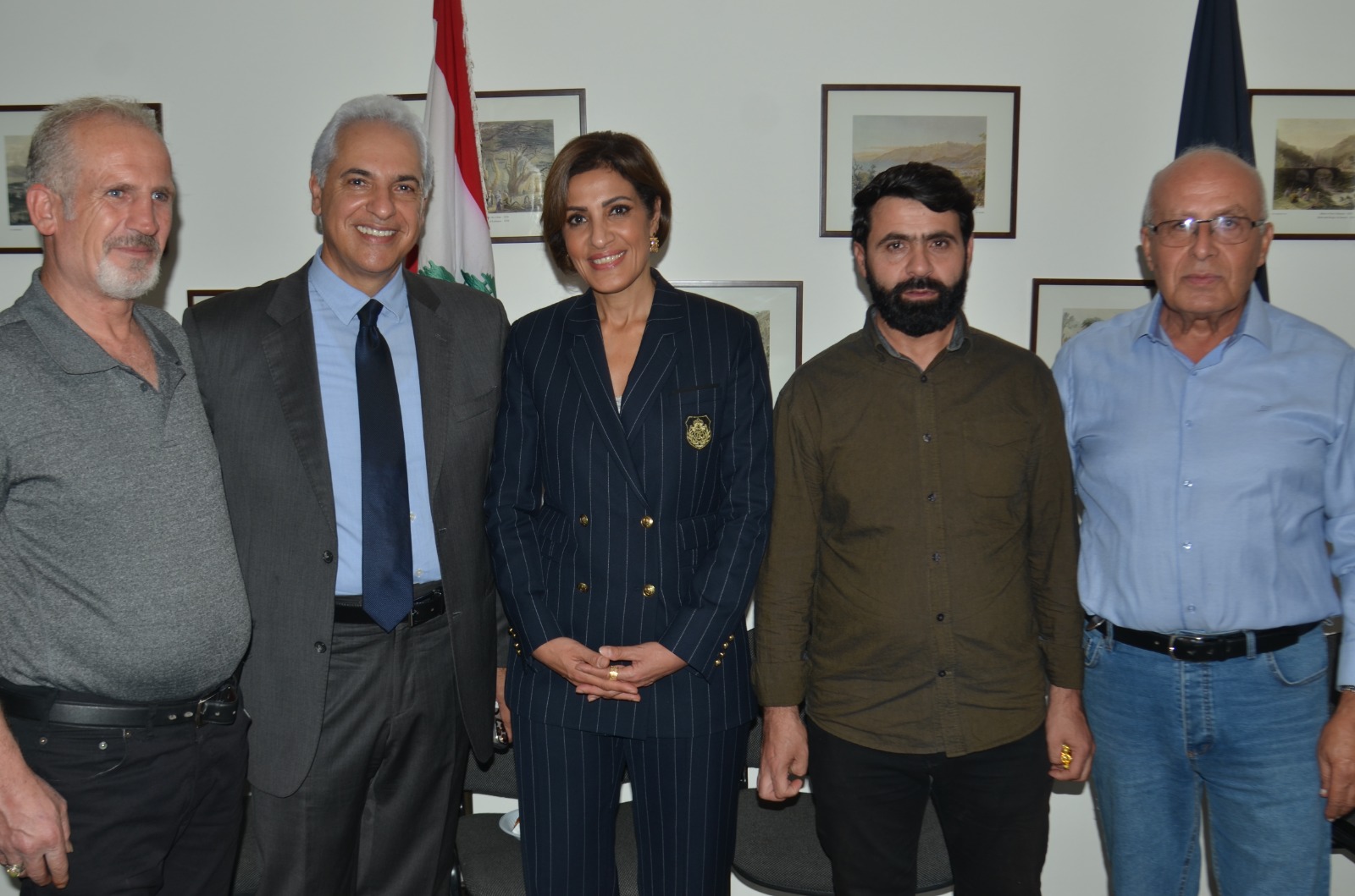 رابطة آل الزين ولقاء مع وزيرة البيئة الدكتورة تمارا الزين