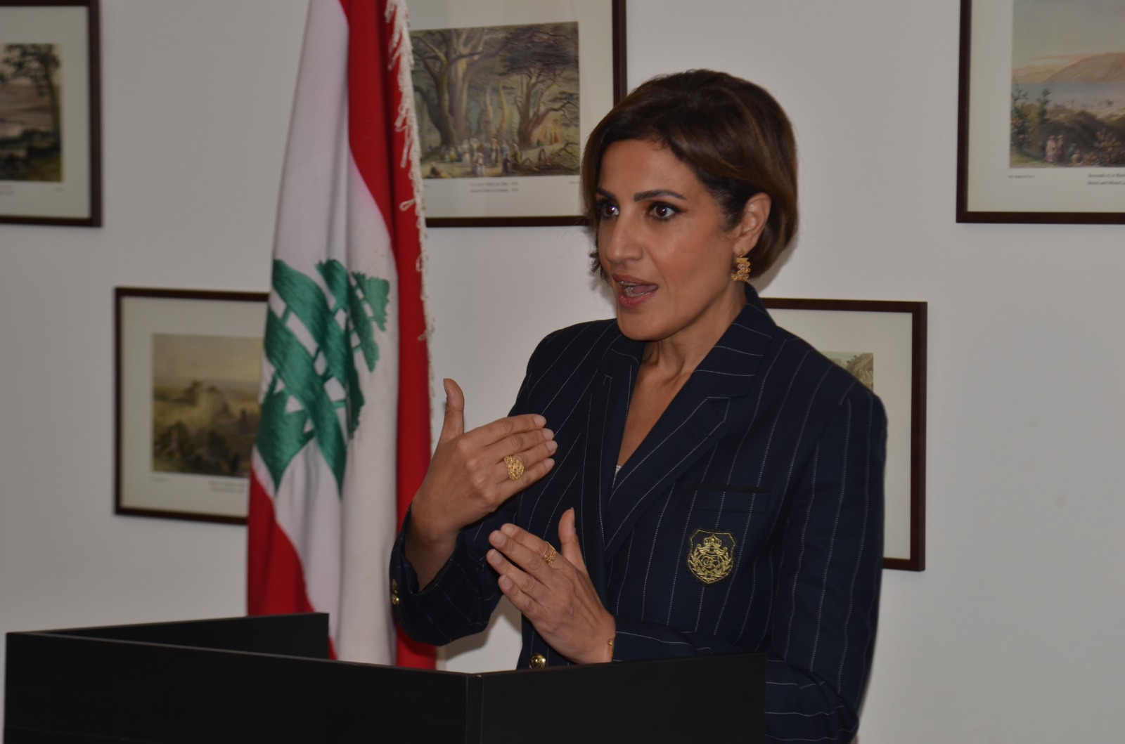 رابطة آل الزين ولقاء مع وزيرة البيئة الدكتورة تمارا الزين