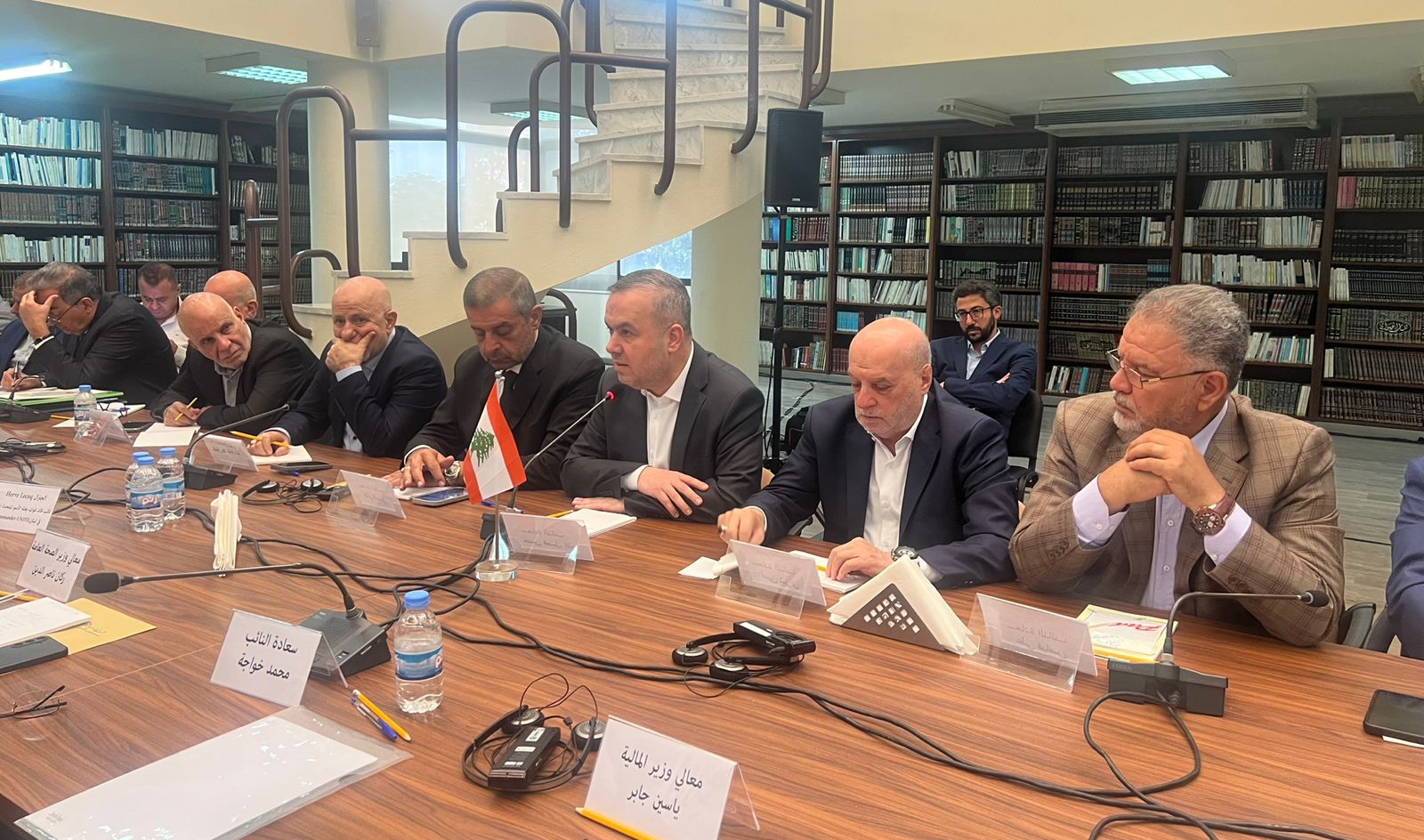 إنطلاق فعاليات اللقاء التنسيقي الأول نحو إعادة الإعمار في مجمع نبيه بري الثقافي