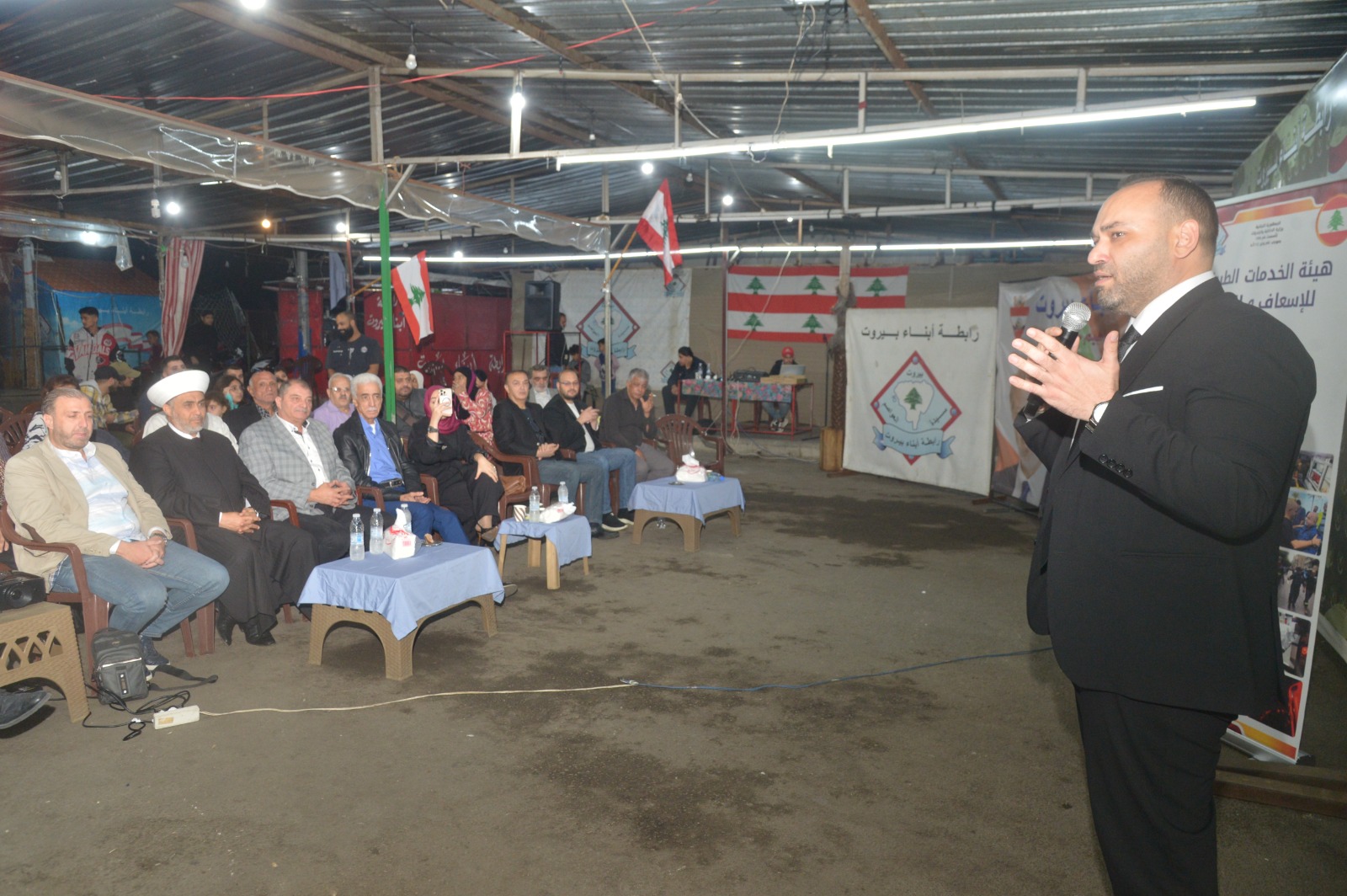 بالضور:هيئة الخدمات الطبية للإسعاف والإغاثةبرابطة أبناءبيروت.. حفل تخرج متطوعين ...