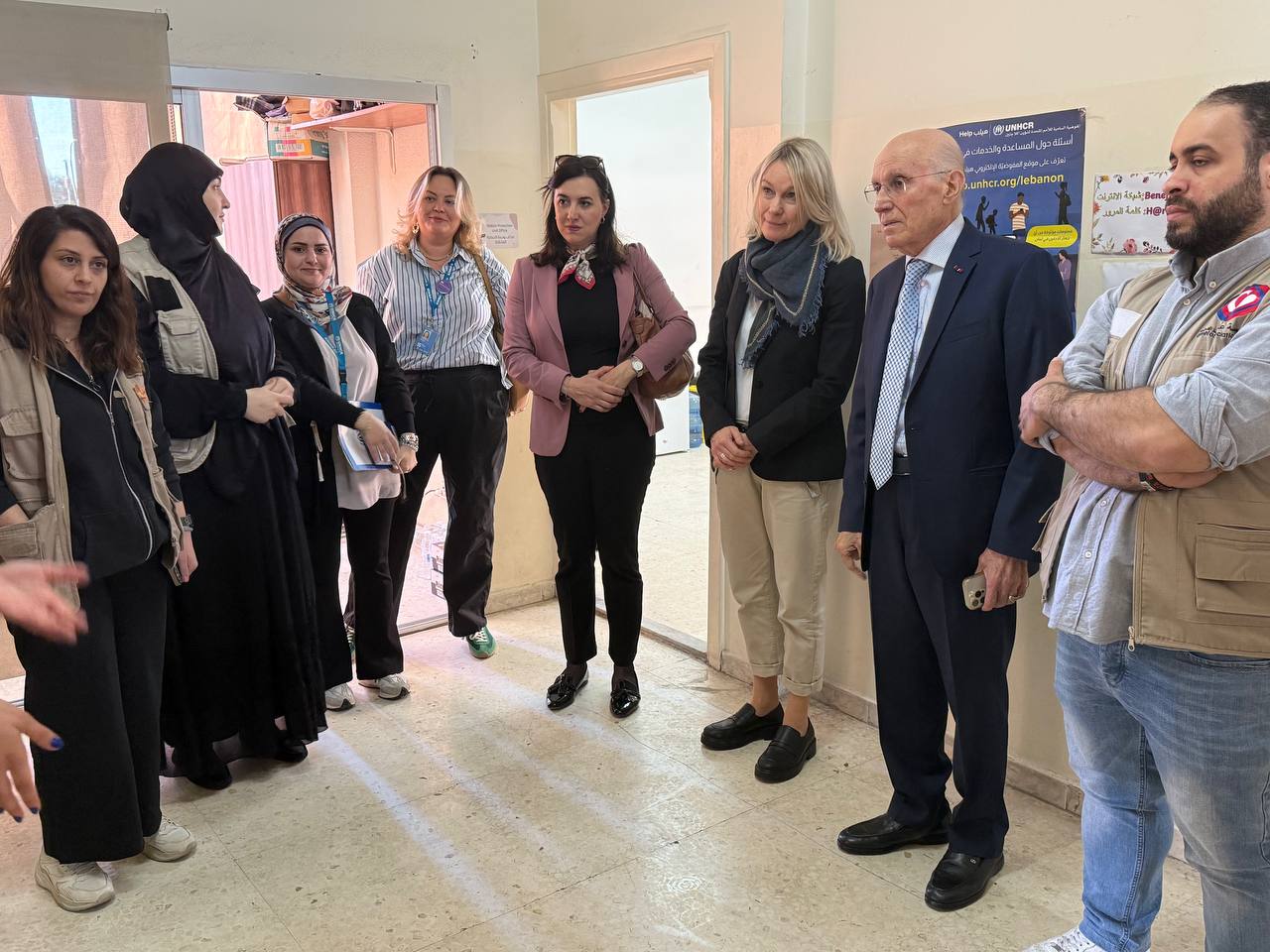 عامل تستقبل مفوضية اللاجئين في حارة حريك: شراكة متجددة لحماية حقوق الناس