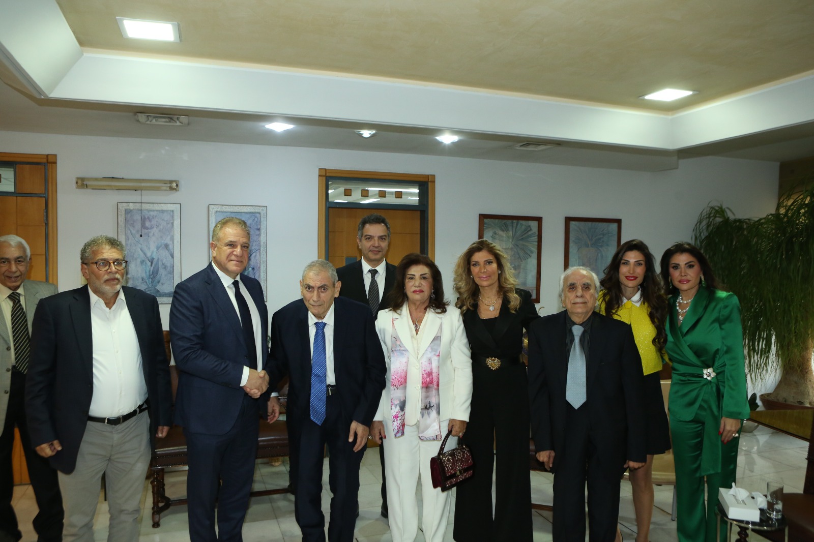 إفتتاح جناح خاص للمؤرخ البروفسور مسعود ضاهر في AUST ..