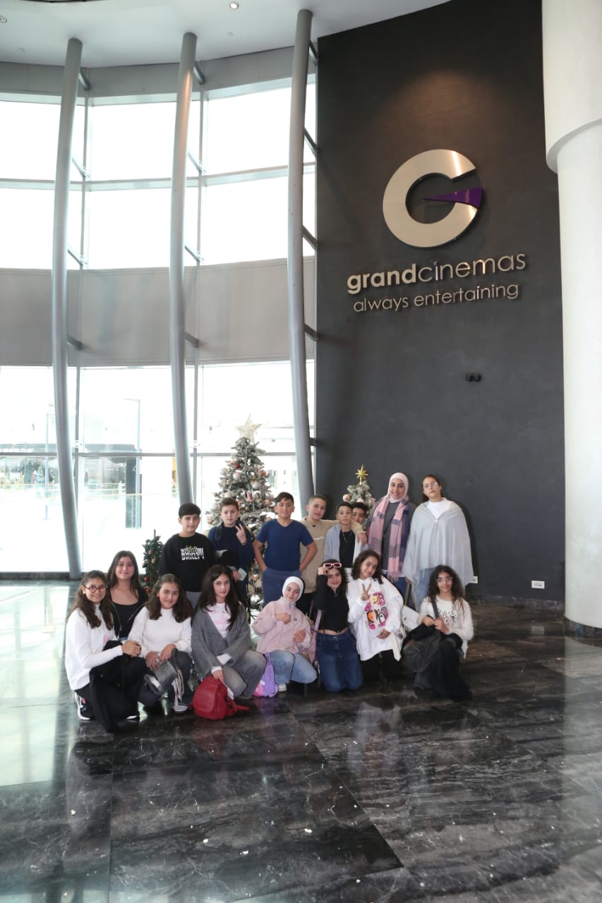 بمناسبة الأعياد ..  ABC Grand Cinema Verdun تفتح أبوابها لطلاب وطالبات ثانوية برجا الدولية .. 