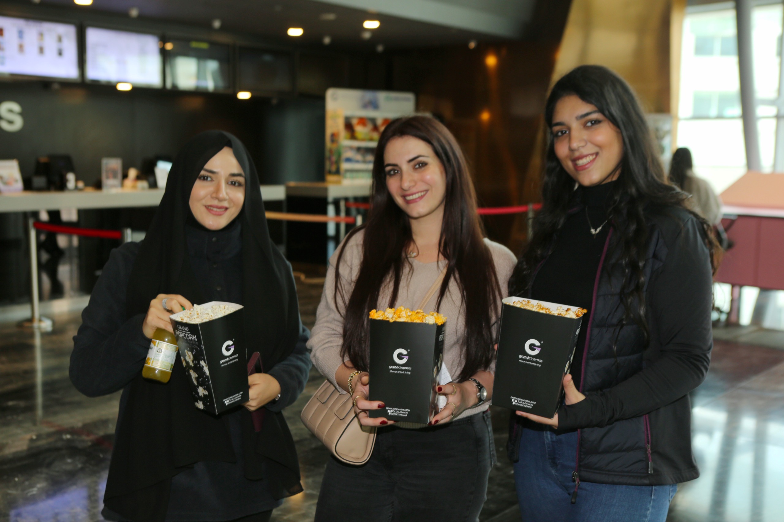 بمناسبة الأعياد ..  ABC Grand Cinema Verdun تفتح أبوابها لطلاب وطالبات ثانوية برجا الدولية .. 