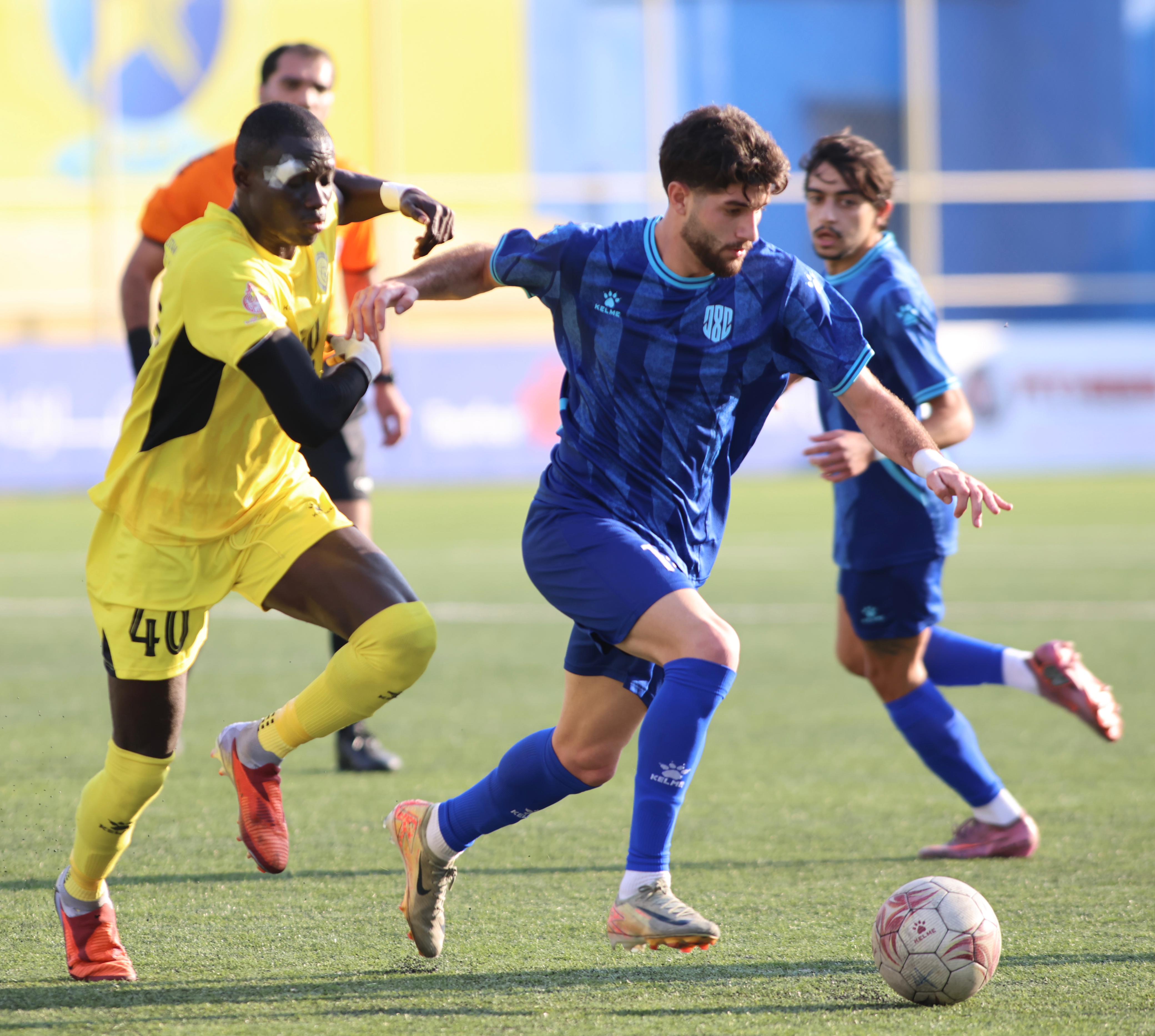 فوز العهد على البرج 4-1، في الجولة الحادية عشرة من الدوري اللبناني على ملعب الصفاء.