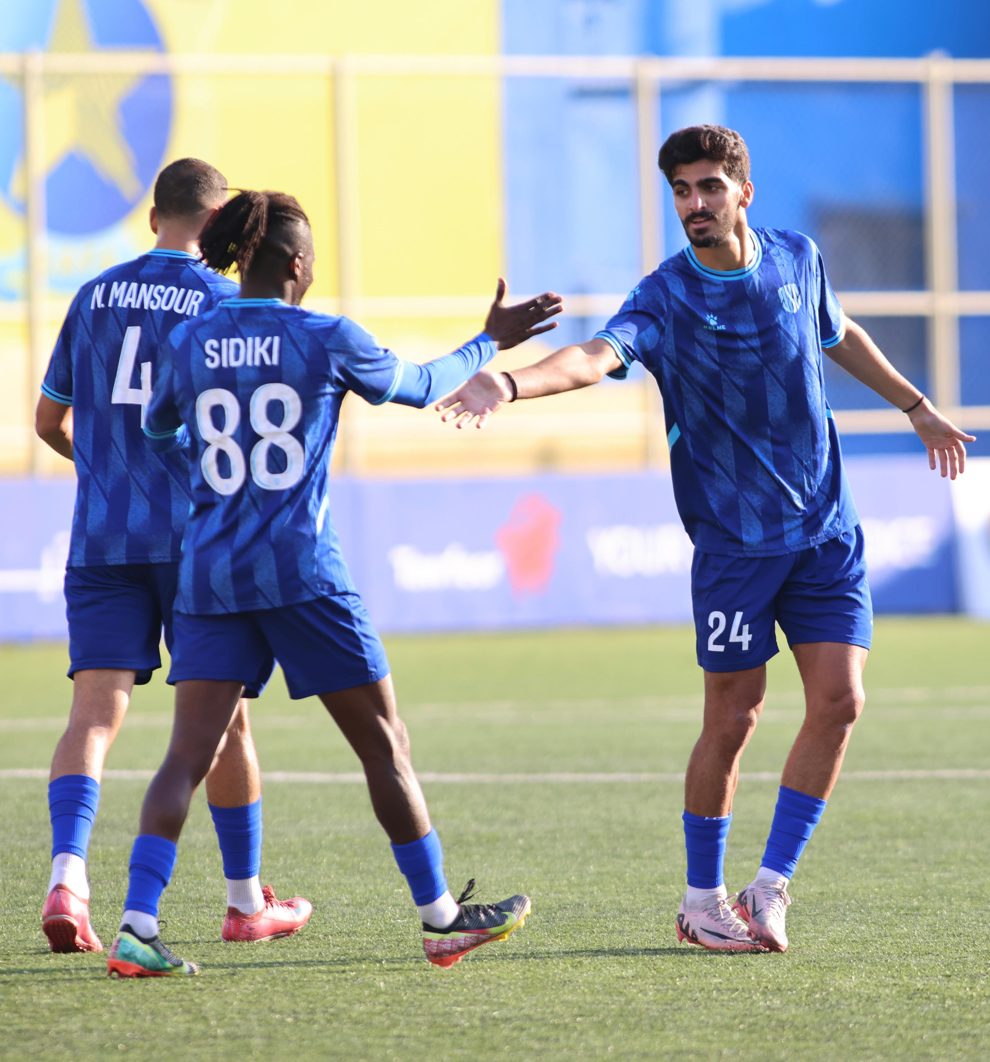فوز العهد على البرج 4-1، في الجولة الحادية عشرة من الدوري اللبناني على ملعب الصفاء.