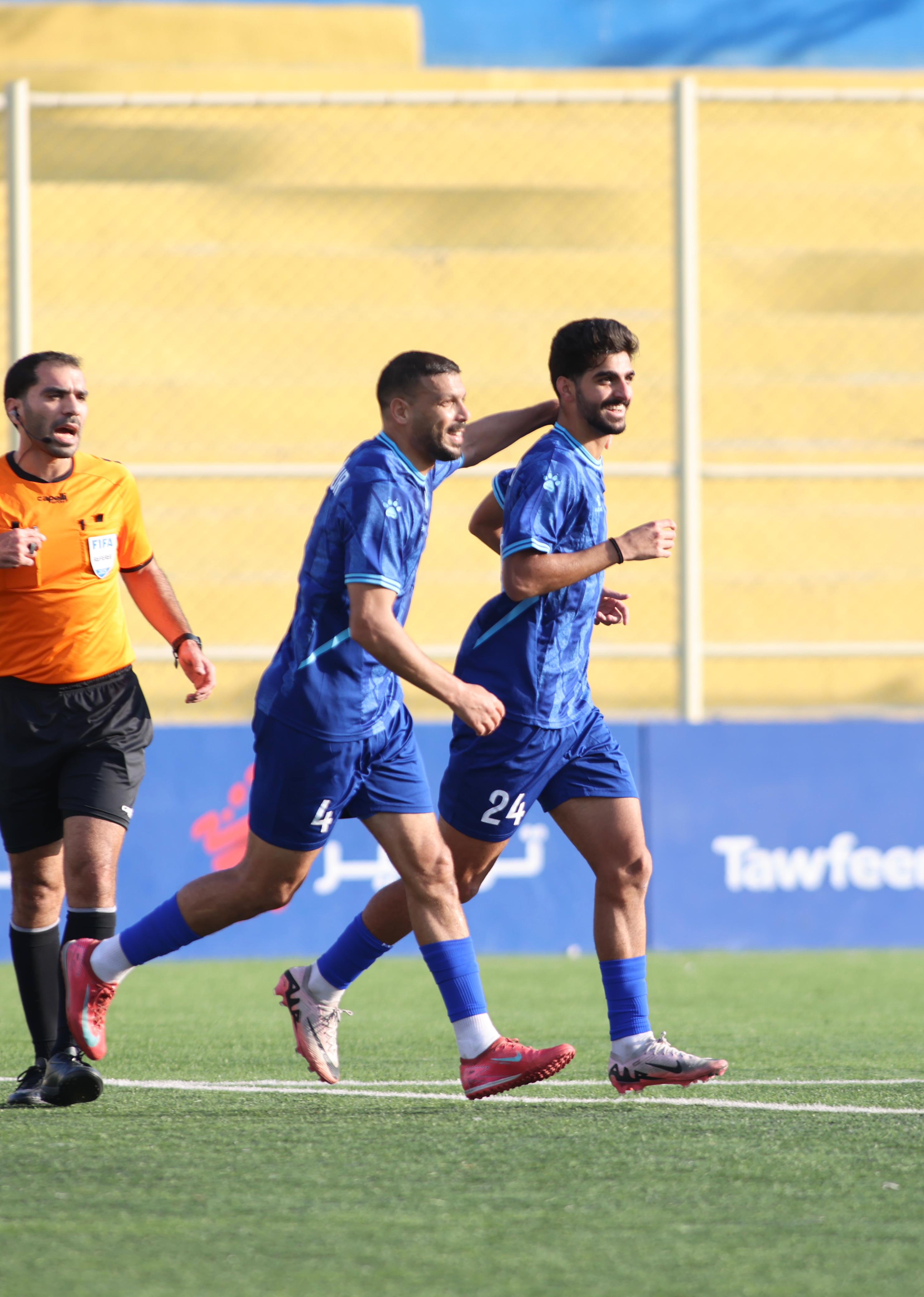 فوز العهد على البرج 4-1، في الجولة الحادية عشرة من الدوري اللبناني على ملعب الصفاء.