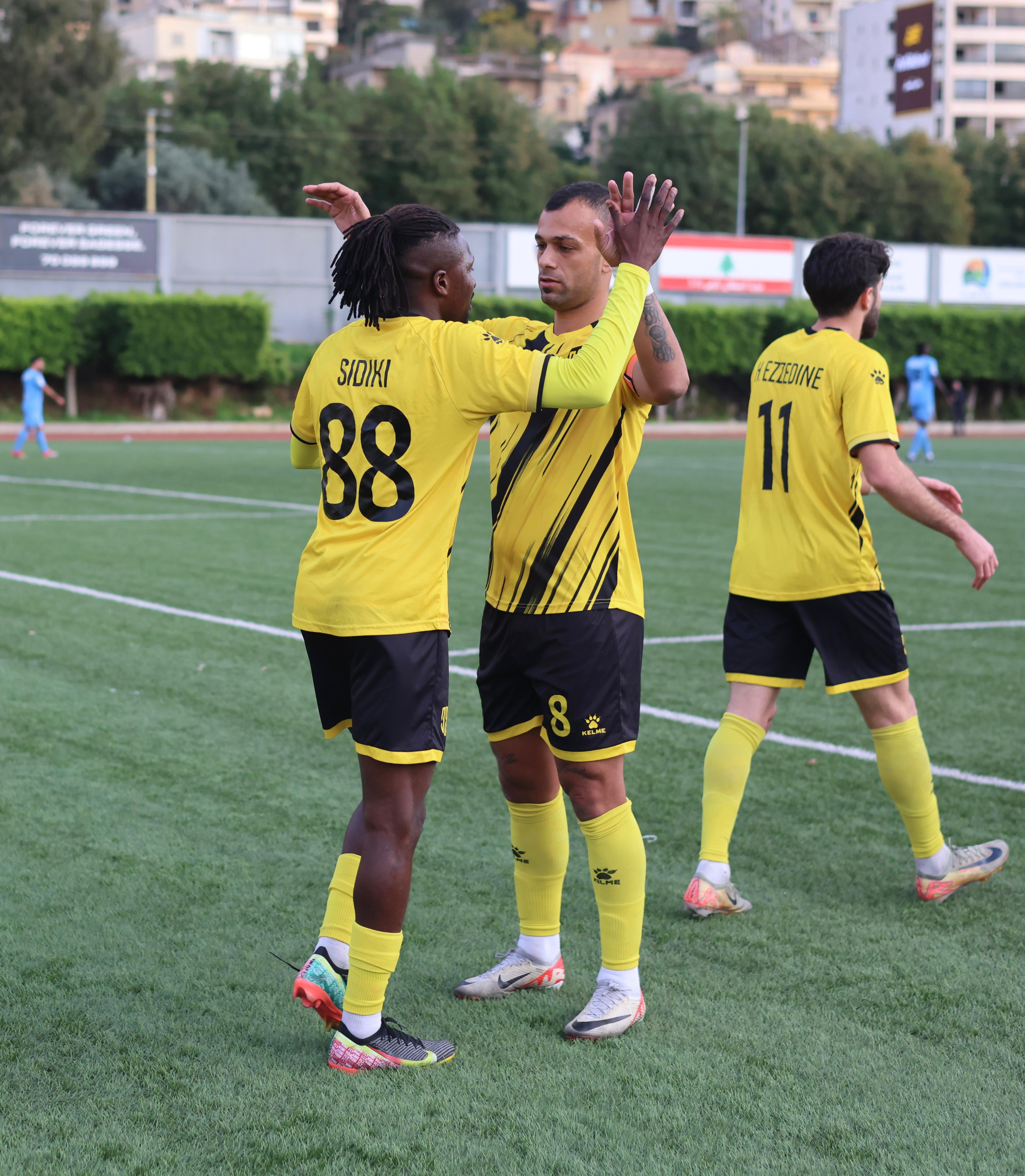 فوز العهد على البرج 4-1، في الجولة الحادية عشرة من الدوري اللبناني على ملعب الصفاء.