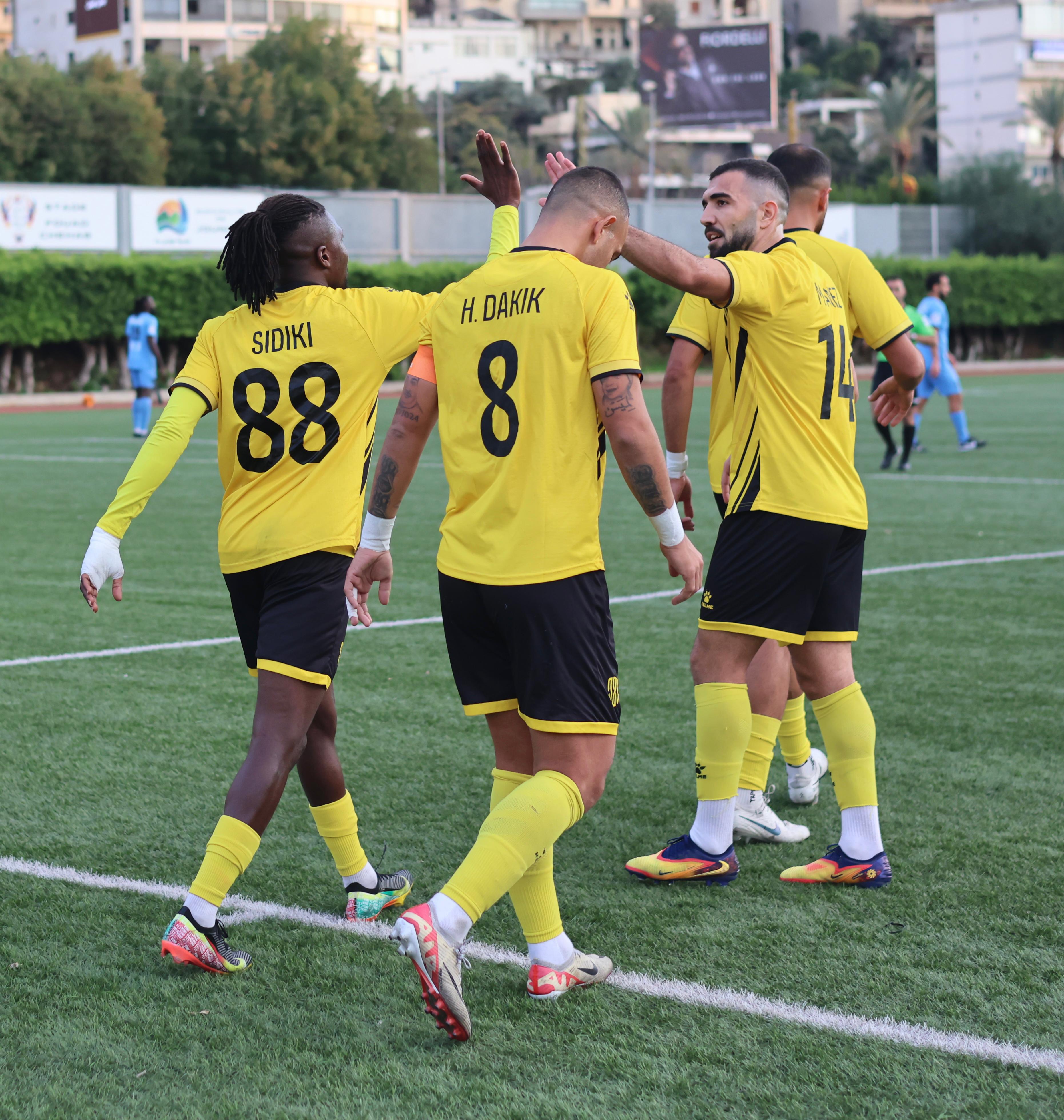 فوز العهد على البرج 4-1، في الجولة الحادية عشرة من الدوري اللبناني على ملعب الصفاء.